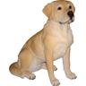 Labrador seduto in resina 54 cm