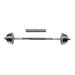 Standard Dumbbell Bar Connector Coupler Linker Home Barbell Extension Bar with Adjuster Screw Home Fitness im Turnhalle Training Equipment 20cm
