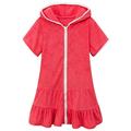 ZHAGHMIN Tween Dresses for Girls Size 14-16 Little Girls Swim Cover Up Kids Swimsuit Coverup Zip Up Beach Bathing Suit Hooded Bathrobe Absorbent Terrys Beach Dress Girls Sweaters Size 7-8 Toddler Sh