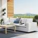 Modway Commix SunbrellaÂ® Outdoor Patio Sofa in White