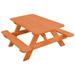 Kunkle Holdings LLC Pressure Treated Pine Kid s Picnic Table Redwood Stain