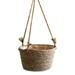 Hanging Planter Basket Set Handmade of Seagrass Round Planter Pots Decor Natural Plant Basket with Plastic Liner for Plant for Garden Outdoor Indoor Balcony Patio Home Decor