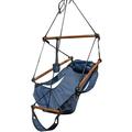 Hammock Hanging Chair Air Deluxe Outdoor Chair Solid Wood 250lb Blue