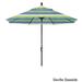 Havenside Home North Bend 9-foot Sunbrella Crank Open Auto-tilt Bronze Umbrella by Seville Seaside