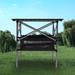 JASIWAY Outdoor Folding Aluminum Roll-up Square Table