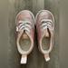 Vans Shoes | Girls Glitter Vans Size 5 | Color: Pink/Silver | Size: 5bb
