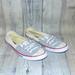 Converse Shoes | Converse Rare Fancy Espadrille Striped Slip On Sneakers Womens Size 9 | Color: Blue/White | Size: 9