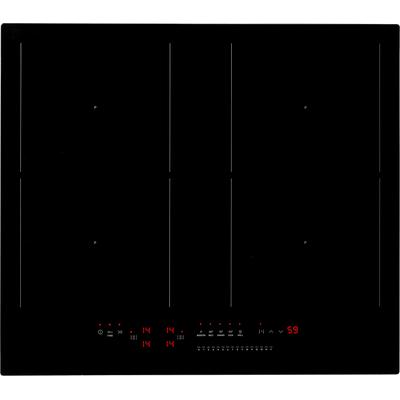 AMICA Induktions-Kochfeld "KMI 776 660 C", schwarz, B:59,2cm H:4,9cm T:52,2cm, Kochfelder, 6 Stufen: 40C, 70C, 90C zum Garen, 200C zum schnellen Vorheizen
