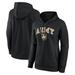 Women's Fanatics Branded Black Army Knights Evergreen Campus Pullover Hoodie