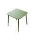 SHINYOK Aluminum Dining Table Metal in Green | 28.74 H x 29.53 W x 29.53 D in | Outdoor Dining | Wayfair 03xks80CQZZCUH6UF