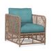 Braxton Culler Chelsea Patio Chair w/ Cushions Wicker/Rattan in Brown | 35 H x 29 W x 33 D in | Wayfair 468-001/6358-52