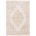 Yellow 91 x 63 x 0.5 in Indoor Area Rug - Martha Stewart Rugs Oriental Machine Woven Polyester/Polypropylene Area Rug in Ivory/Gold Polyester/Polypropylene | Wayfair