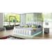 Orren Ellis Chee King Storage Platform Bed w/ Mattress Upholstered/Faux leather | 41 H x 82.5 W x 88.5 D in | Wayfair