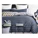 Ione Standard Cotton Reversible Comforter Set Polyester/Polyfill/Cotton in Blue/Gray Laurel Foundry Modern Farmhouse® | Wayfair