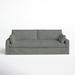 Birch Lane™ Luna 90" Square Arm Slipcovered Sofa w/ Reversible Cushions Polyester | 33 H x 90 W x 42 D in | Wayfair