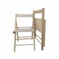 Union Rustic Kamaren Folding Poplar Patio Dining Side Chair Wood in Brown | 31.1 H x 17.32 W x 19 D in | Wayfair DBC9E63EA3344FE5A32049FB6647661A