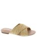 Calvin Klein June 2 - Womens 8 Tan Sandal Medium