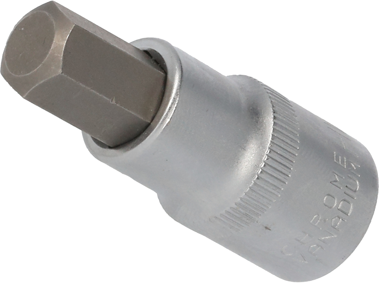 BRILLIANT TOOLS Steckschlüsseleinsatz 1/2 Innensechskant Bit-Stecknuss, 55 lang, 14 BT022866