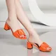 Pantoufles à Talons Hauts Plissés et Solides pour Femme Grandes Pantoufles Confortables Nouvelle