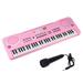 Children 61-Key Electric Piano With Microphone Multifunctional Electric Keyboard Kids Musical Piano Toy