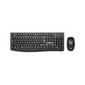 Vultech KM-821W tastiera Mouse incluso RF Wireless QZERTY Inglese, Italiano Nero