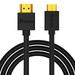 Mini HDMI to Standard HDMI Cable 20 Feet (do HDMI to Mini HDMI) Ultra High Speed 18Gbps Support 4K 1080p