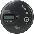 PC332B Portable CD Player with Anti-Skip Protection FM Radio and Stereo Earbuds - Black