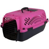 Aspen Pet Fashion Pet Porter Kennel Pink and Black [Dog Carriers] 1 count