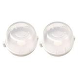 2pcs Gas Stove Knob Covers Baby Oven Lock Stove Protector Clear Stove Guard