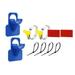RANMEI 2 Set For Intex Above Ground Swimming Pool Pipe Fixing Holder Mount Supports