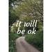 It Will Be Ok: 6x9 Cornell Notes Lined Composition Notebook Journal