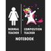 Normal Teacher Composition Teacher Notebook: Blank Line Notebook (8.5 X 11 - 110 Blank Pages)