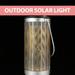 Solar Lantern Outdoor Hanging Landscape Light LED Projection Lamp Decoration