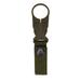 Portable Outdoor Hiking Nylon Webbing Bottle Holder Buckle Clip(Army Green)