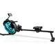 Water Rowing Machine Rower with LCD Monitor Exercise Workout Water Rower for Home Use