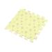 30cm Square EVA Yoga Mat Floor Interlocking Mat Show Floor Yoga Fitness Gym Exercise Mat (Rural Flowers Yellow)