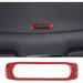 TINKI Compatible for Honda Pilot 2016-2022 Interior Accessories Carbon Fiber Center Consoles Cover Decals Protector Sticker Soft Carbon Fiber Red