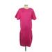 Campaign International Express Casual Dress - DropWaist: Pink Dresses - Women's Size Small