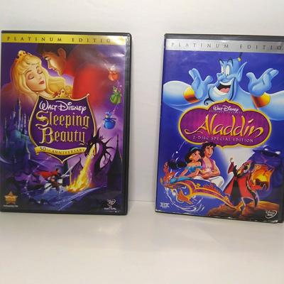 Disney Other | Walt Disney Aladdin&Sleeping Beauty 2 Disc Dvd | Color: Blue/Purple | Size: Osbb