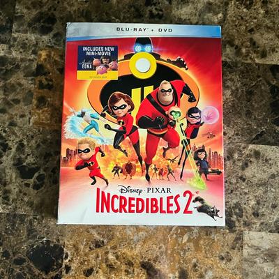 Disney Media | Incredibles 2 Blu Ray And Dvd! | Color: Red/White | Size: Os