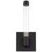 Jedi 12.63"H x 5"W 1-Light Wall Sconce in Black