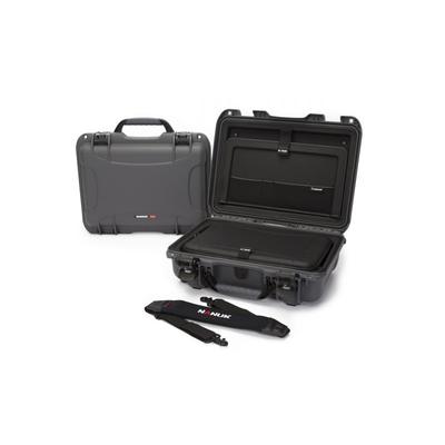 Nanuk 923 Case with Laptop Kit and Strap Graphite Medium 923S-041GP-0A0