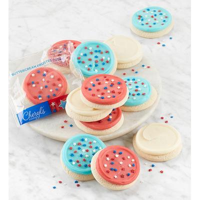 Patriotic Cutouts - 36 by Cheryl's Cookies