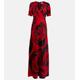 Diane von Furstenberg Walker floral maxi dress