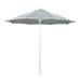 California Umbrella 9' Market Umbrella in Blue/White/Navy | 103 H in | Wayfair ALTO908170-F96