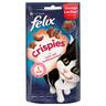 Felix Crispies Snack per gatto - 45 g Salmone & Trota