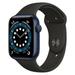 Pre-Owned - Apple Watch Series 6 GPS 44 mm Blue Aluminium Black Sport Band - Good