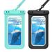 Boluotou Waterproof Phone Pouch 2-Pack Universal IPX8 Waterproof Phone Case with Lanyard Compatible with iPhone 14/13/12/11/XS/XR/SE Samsung S20/S10
