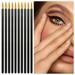 Mishuowoti 50pcs disposable eyeliner brush fine fiber lip liner eyeliner brush beauty tool makeup eyeliner tool stick applicator