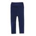 Baby Leggings Toddler Kids Boys Girls Candy Color Elastic Waist Skinny Pants Cotton High Waist Stretch Knit Solid Color Plus Size Keep Warm Casual Leggings Pants Track Bottoms Pants